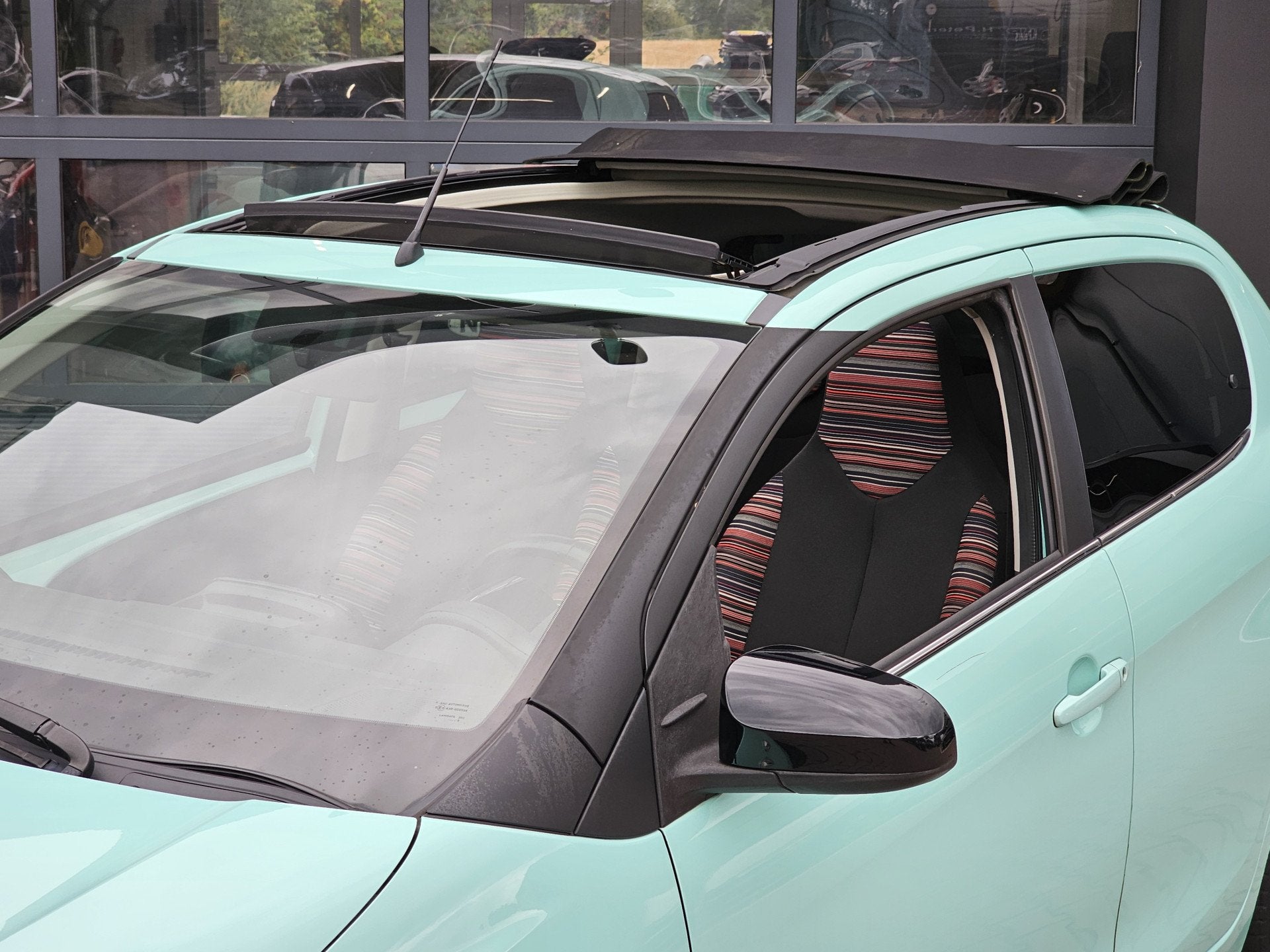 Citroën C1 1.0 VTi Airscape Shine | Cabrio | Automaat | Air, Auto's, Gebruikt, Euro 6, Verwarmde buitenspiegels, Met garantie (alle)