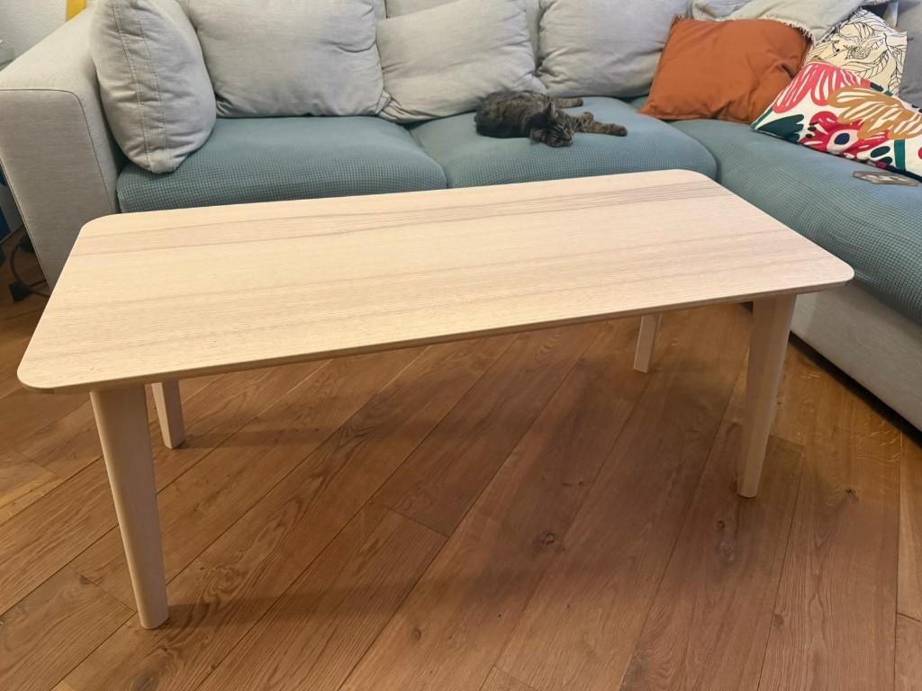 IKEA LISABO salontafel, 100 tot 150 cm, 50 tot 100 cm, Zo goed als nieuw, Minder dan 50 cm