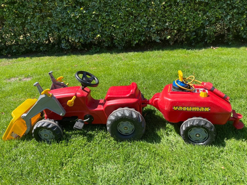 Rolly Toys Tractor met voorlader en aanhanger, Ophalen, Gebruikt, Trapvoertuig