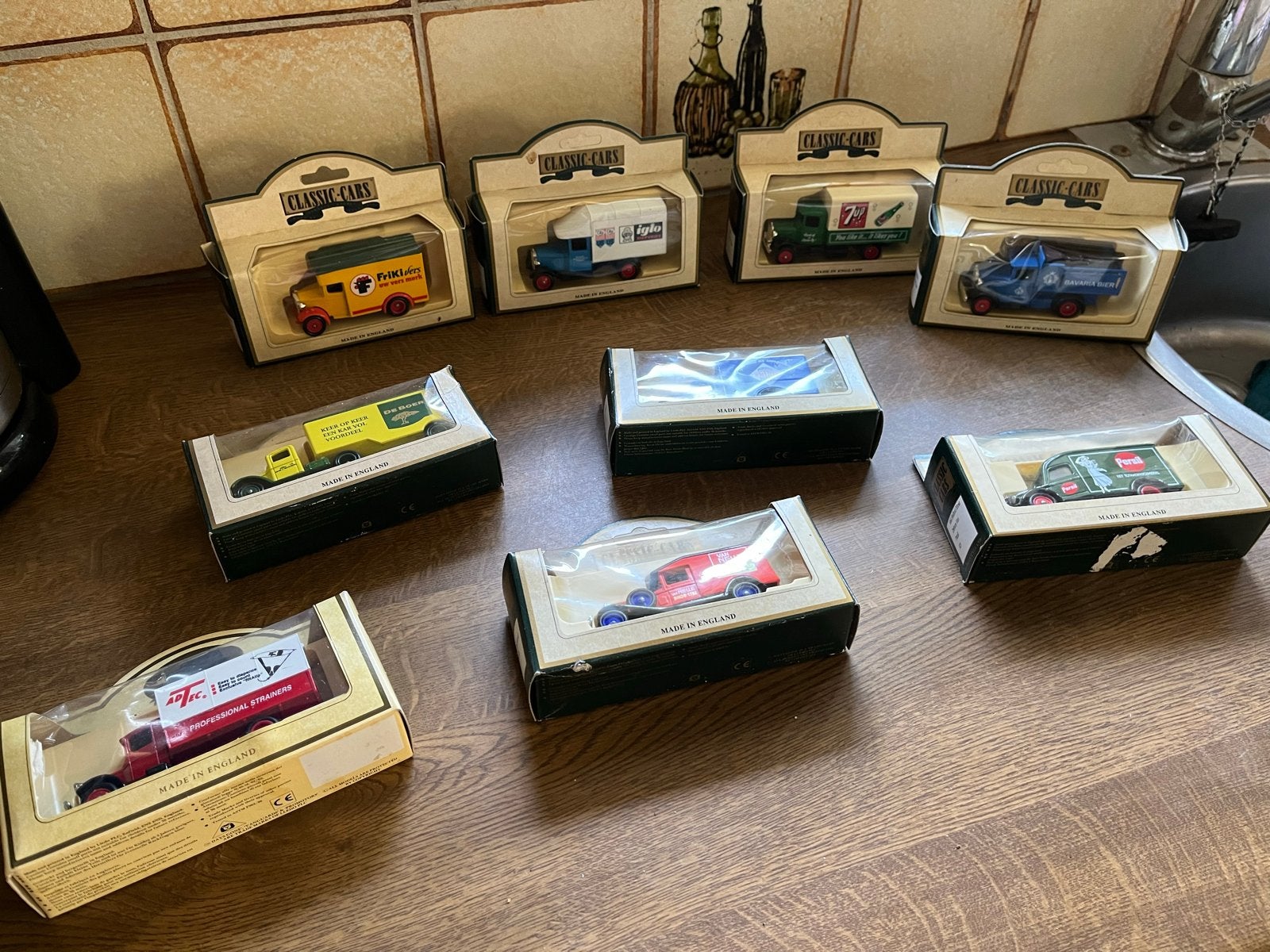Verzameling Reclame Auto's - Classic Cars, Overige merken, 1:50 of kleiner, Auto, Ophalen of Verzenden