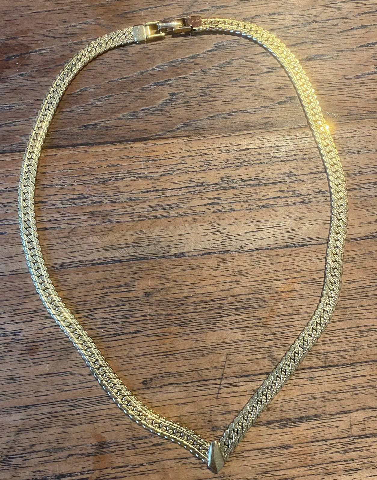 Vintage zeldzame Napier-halsketting, Sieraden, Tassen en Uiterlijk, Ophalen of Verzenden, Zo goed als nieuw, Goud, Goud