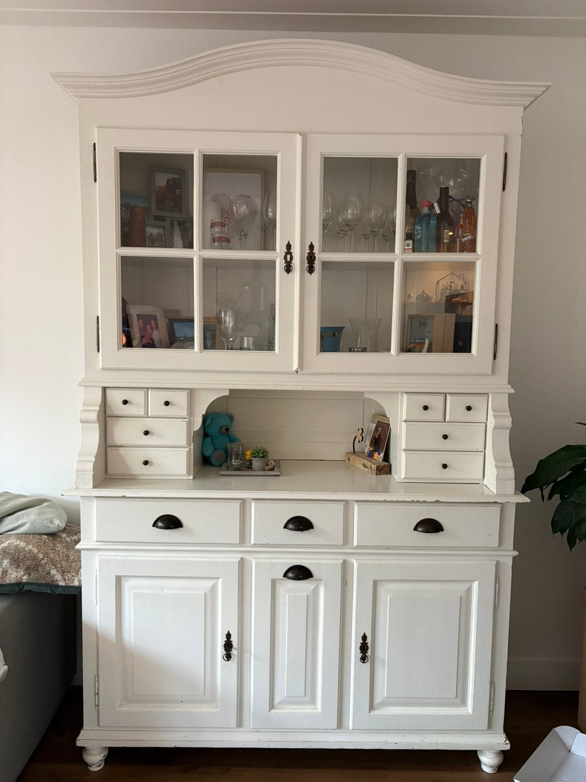 Zware italiaanse buffetkast, Ophalen, Gebruikt, 100 tot 150 cm, 200 cm of meer