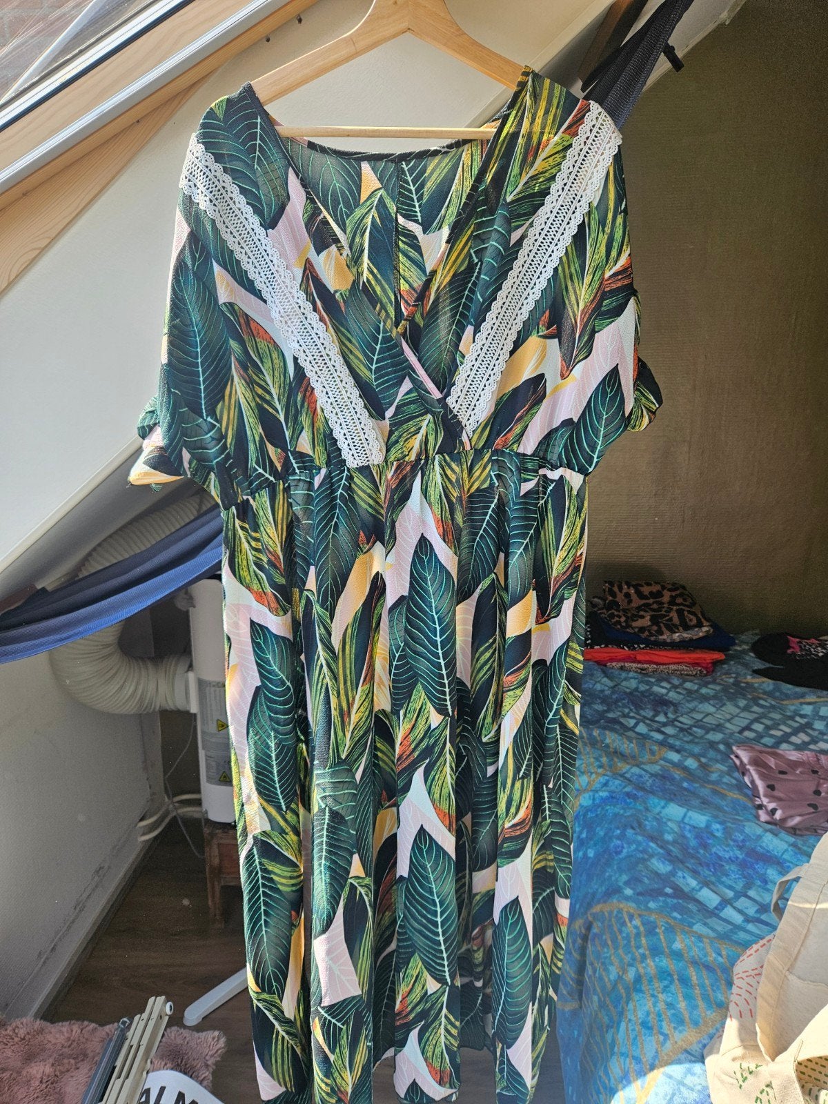 Zomerjurk, Ophalen of Verzenden, Zo goed als nieuw, Maat 46/48 (XL) of groter, Onder de knie
