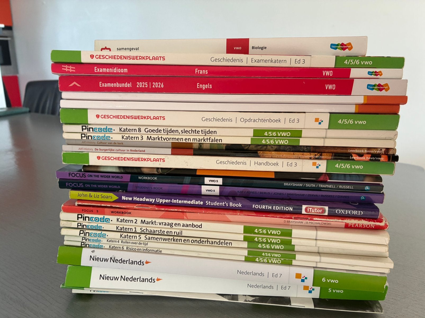 Diverse schoolboeken vwo 5/6, Boeken, Ophalen of Verzenden, Zo goed als nieuw, VWO, Overige vakken