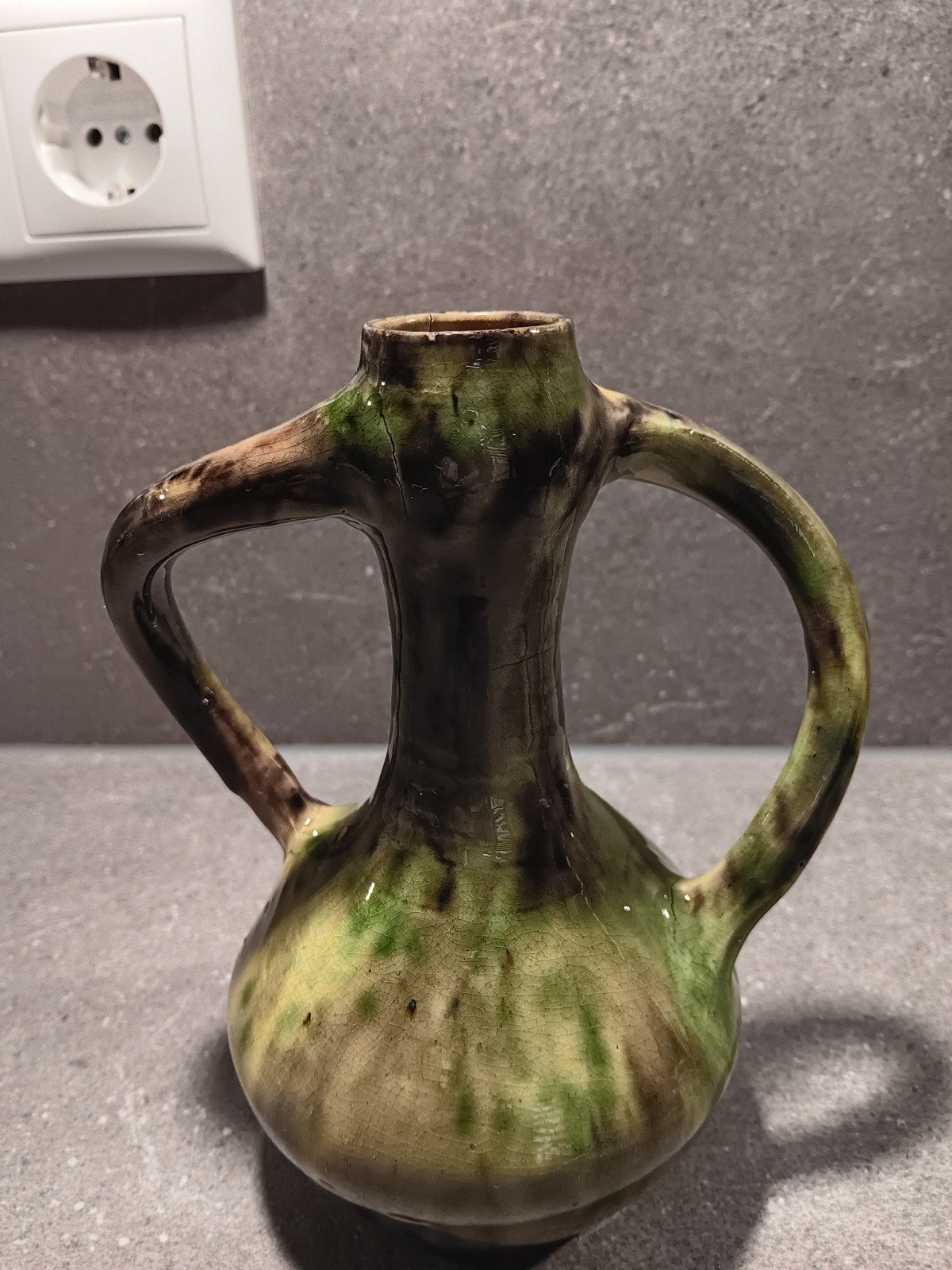 Vintage vaasje, Ophalen