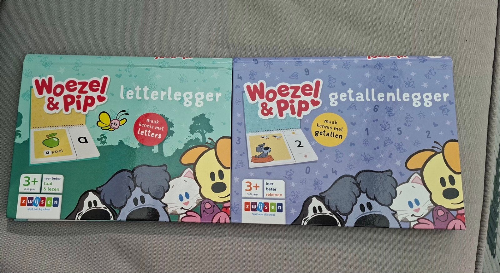 Woezel & Pip Letterlegger en Getallenlegger, Ophalen of Verzenden, Zo goed als nieuw, Taal en Lezen