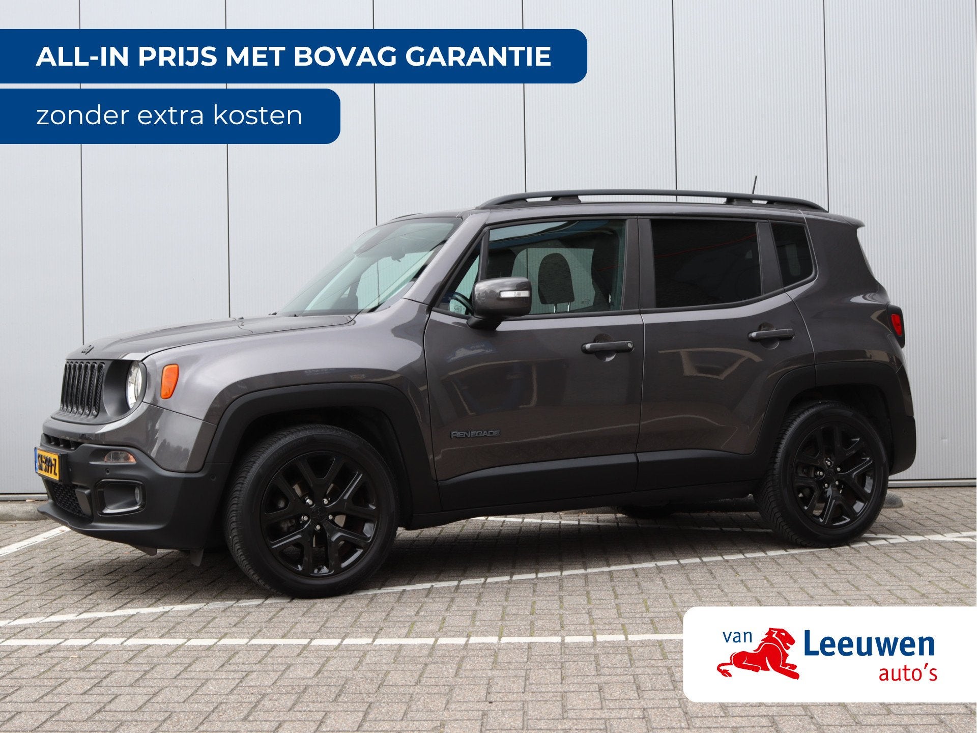 Jeep Renegade 1.4 MultiAir Night Eagle II Limited | Org NL |, Auto's, 12 maanden, Stof, Gebruikt, 4 cilinders