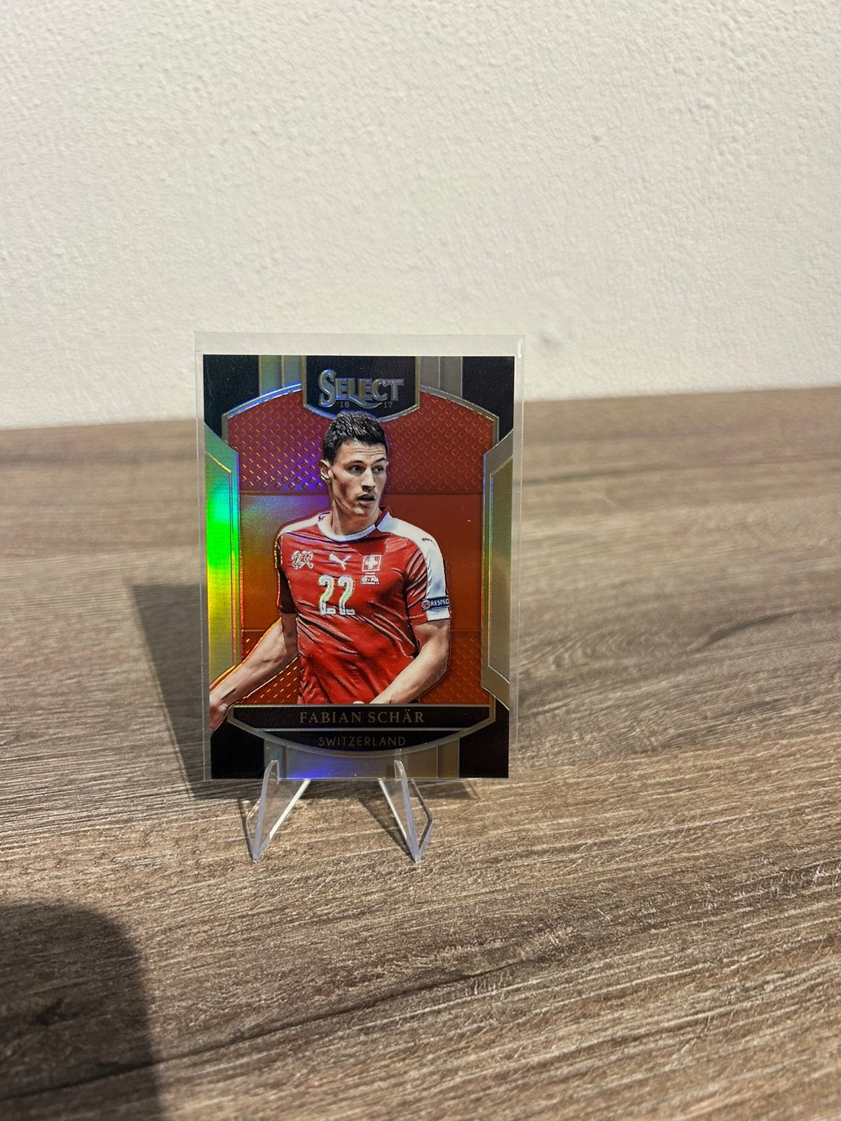 Fabian Schär 2016-17 Panini Select Red Color Match /199 #20, Ophalen of Verzenden, Zo goed als nieuw, Buitenlandse clubs, Poster, Plaatje of Sticker