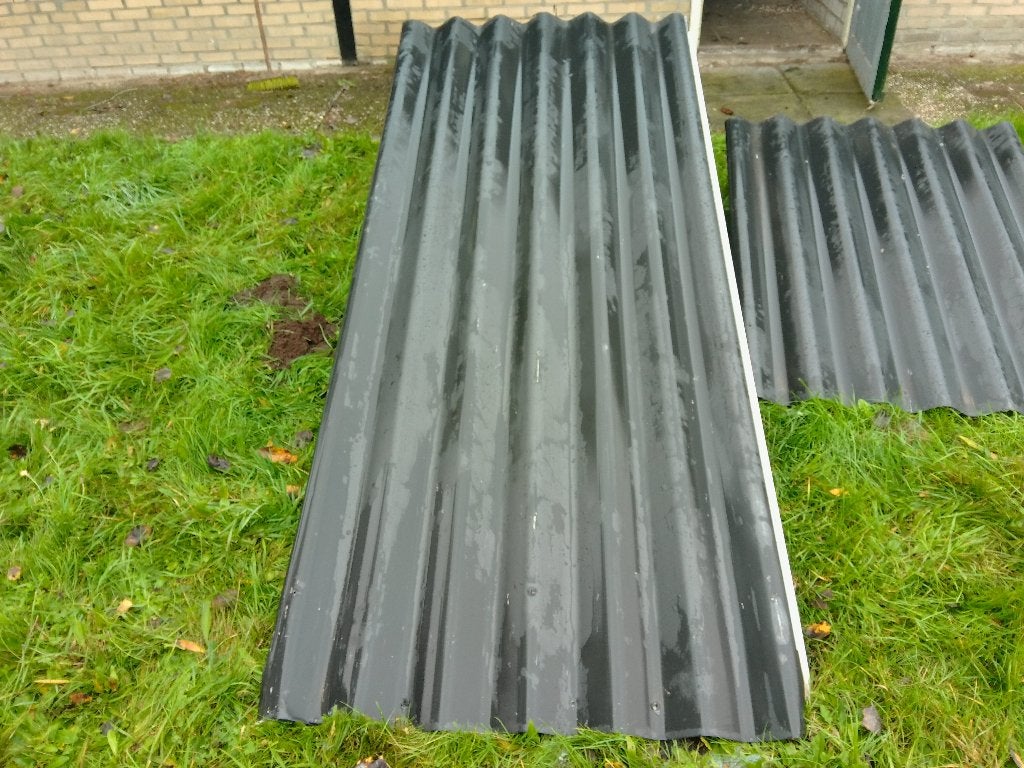 dakpanelen, Ophalen, Gebruikt, Overige materialen, Minder dan 20 mm