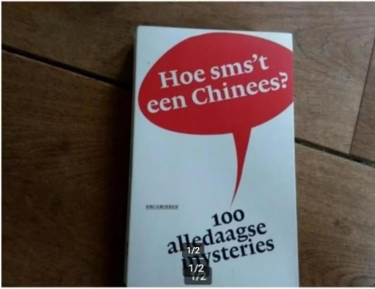 Hoe sms't een Chinees?, Boeken, Ophalen of Verzenden, Zo goed als nieuw