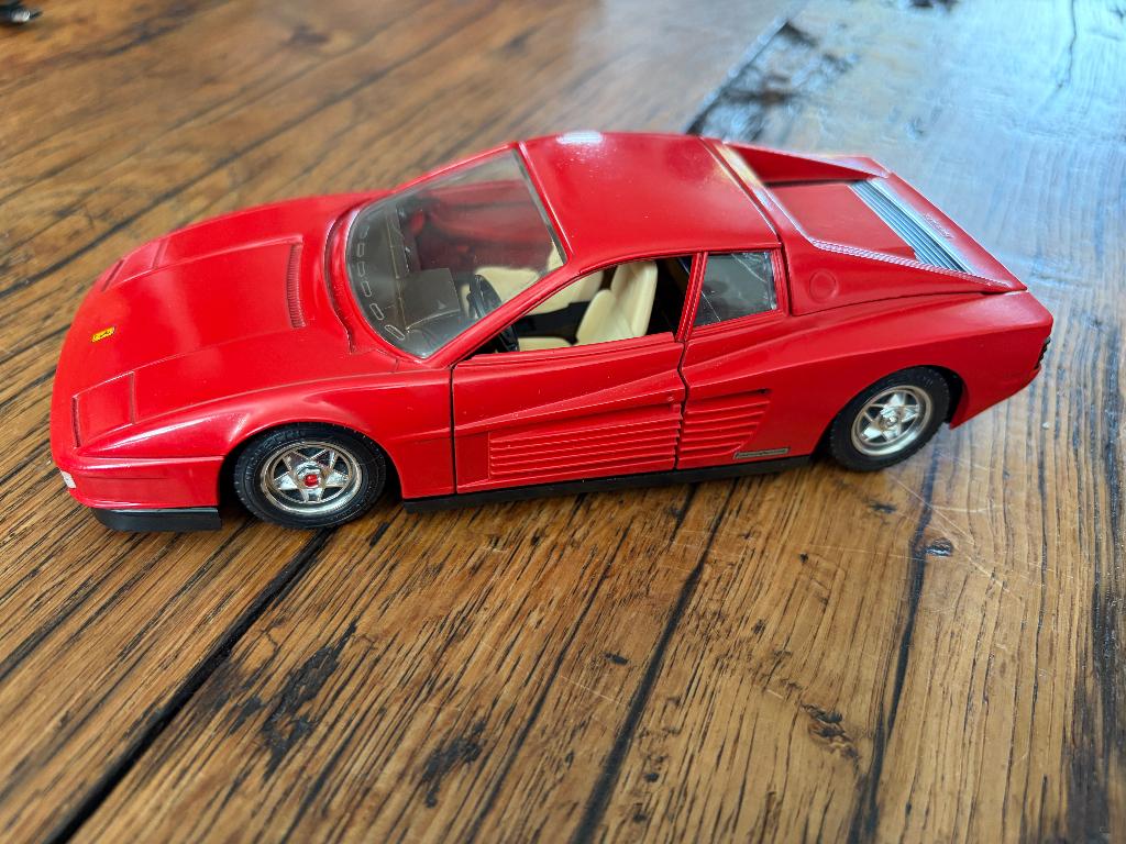 Ferrari Testarossa 1984, Ophalen of Verzenden, Nieuw, Auto, Bburago