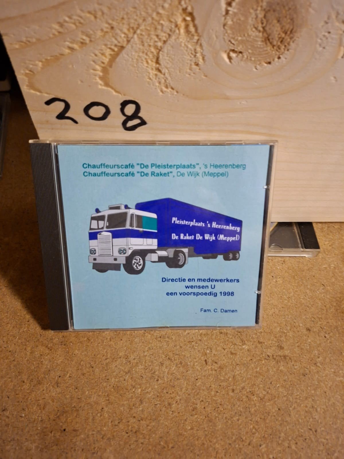 Chauffeurscafé CD - De Pleisterplaats & De Raket 1998, Ophalen of Verzenden, Gebruikt, Overige typen