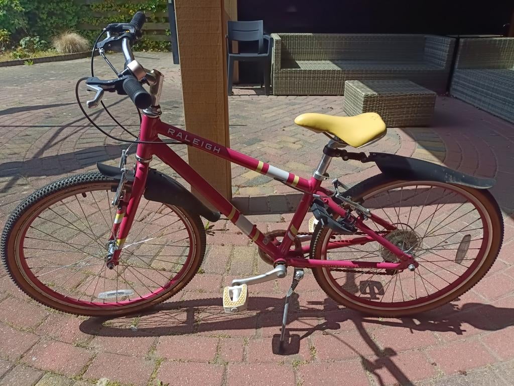 Meisjesfiets 24 inch, Fietsen en Brommers, Fietsen | Meisjes, Ophalen, Gebruikt, 24 inch
