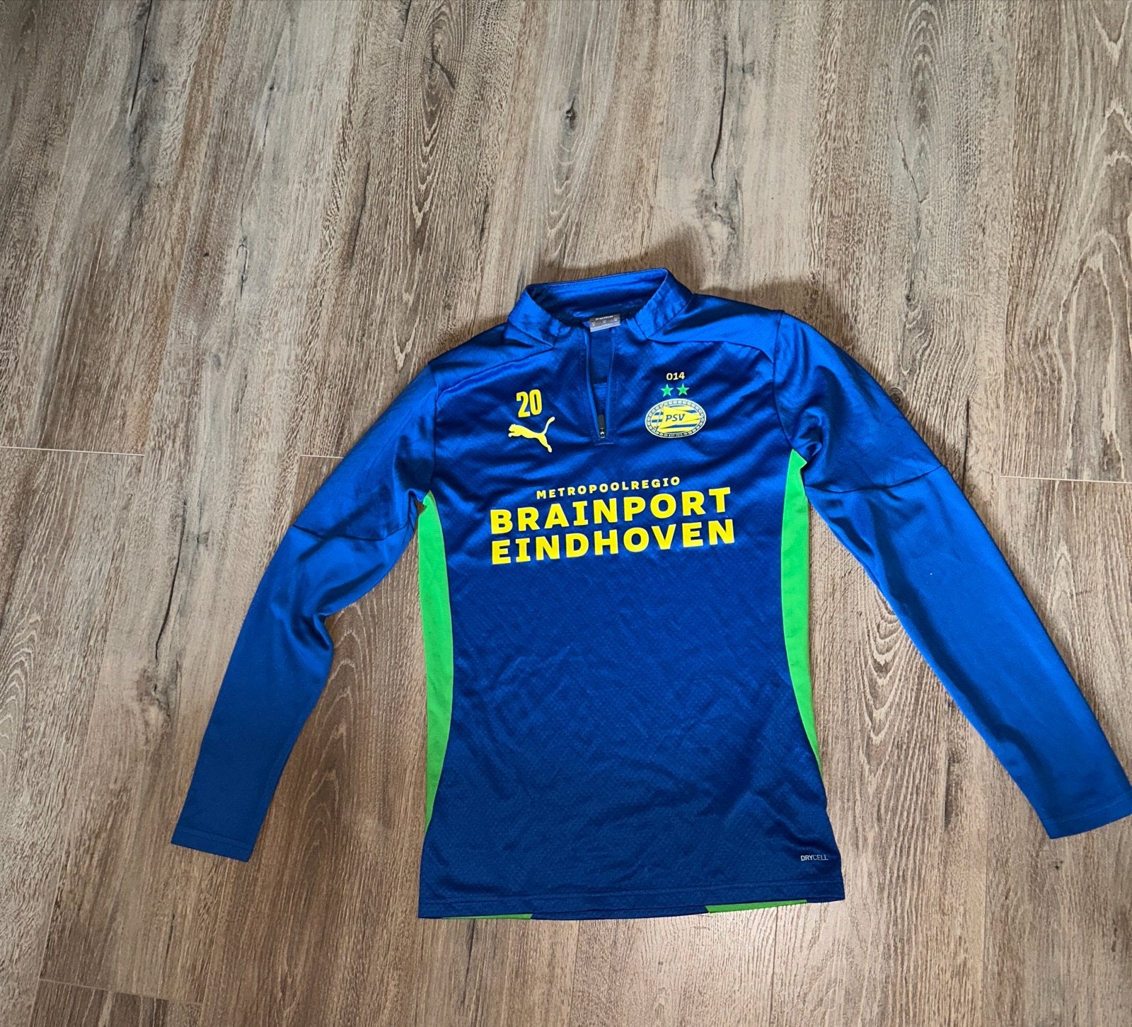 PSV Trainingsshirt Puma Maat XS, Blauw, Ophalen of Verzenden, Zo goed als nieuw, Voetbal