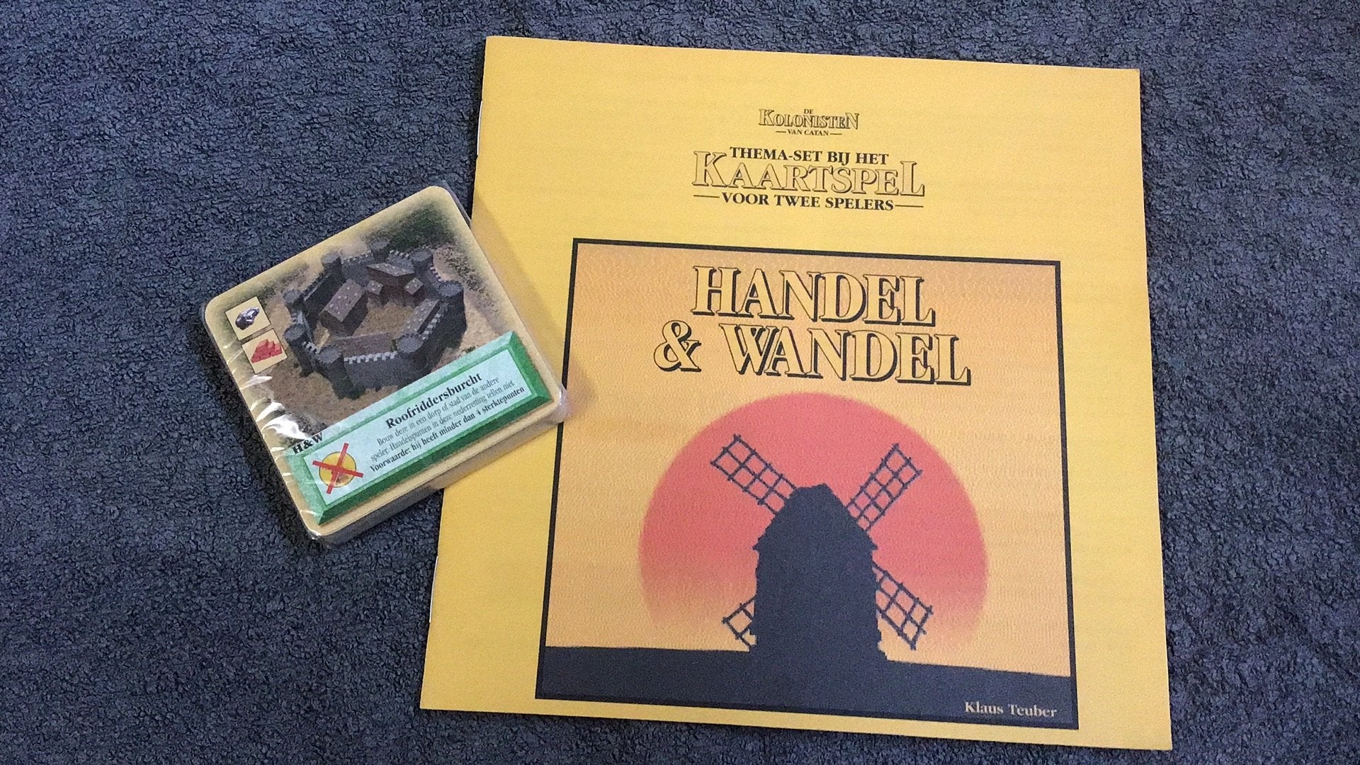 Thema-set Handel & Wandel. Nieuw! Kaartspel Kolonisten, Ophalen of Verzenden, Nieuw