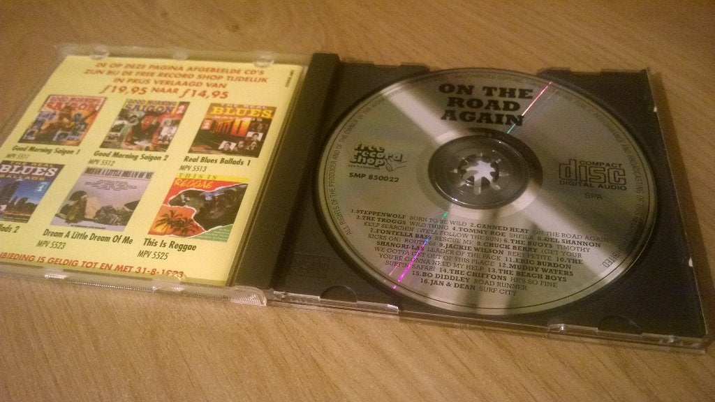 On the road again, Ophalen, Gebruikt, Poprock, Verzamelalbum
