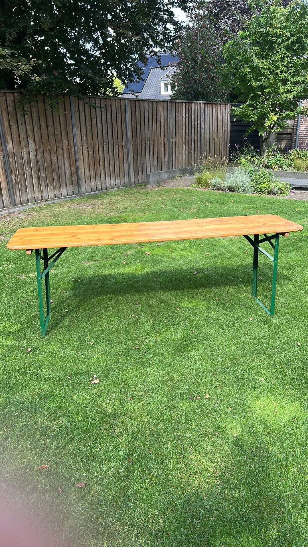 Biertafel inklapbaar, Ophalen, Gebruikt, 75 cm of meer, 60 cm of meer