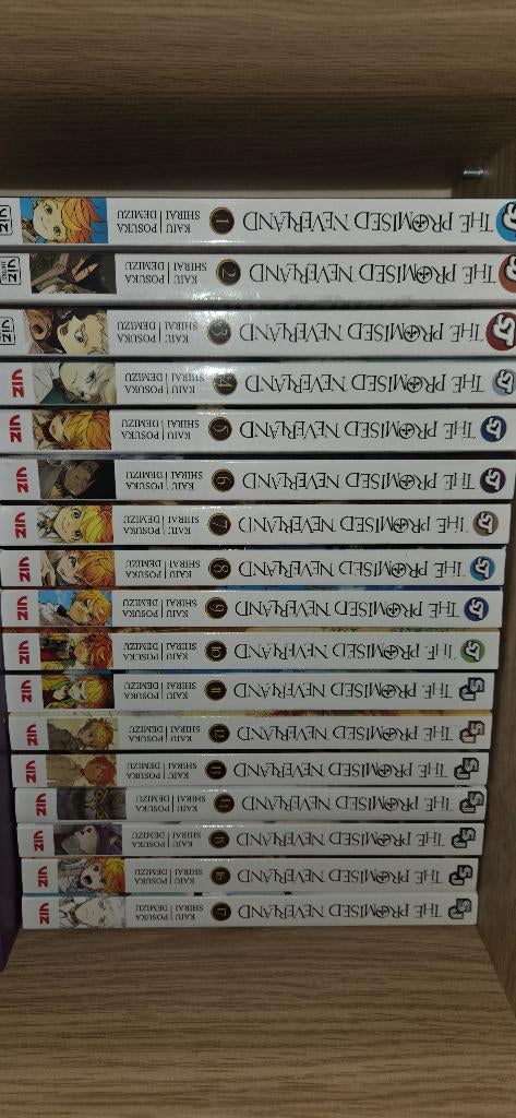 The Promised Neverland 1-17, Boeken, Meerdere comics, Ophalen of Verzenden, Nieuw, Japan (Manga)