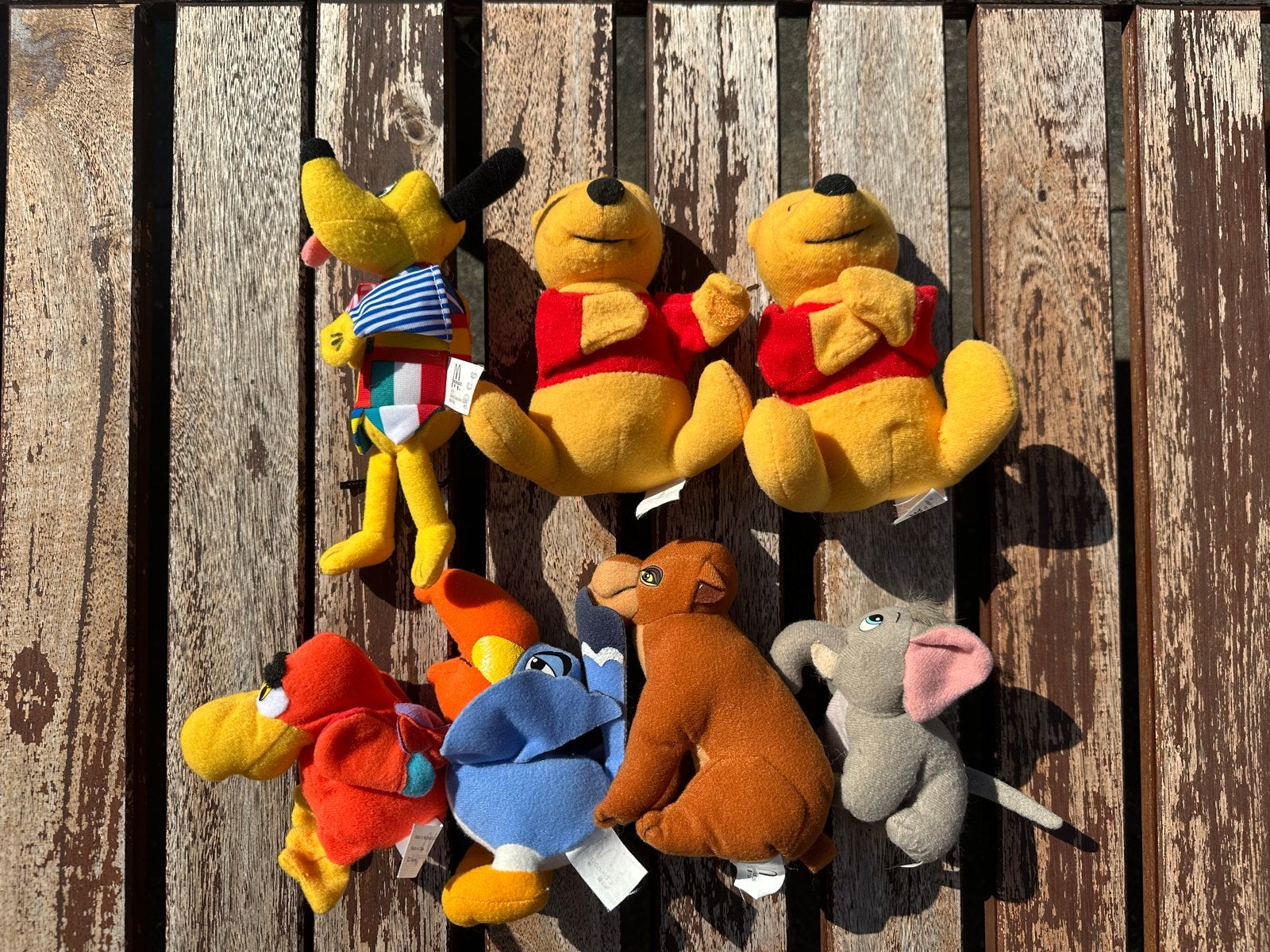 McDonald's x Disney knuffels uit 1998 en 2000 (set), Ophalen, Gebruikt, Overige merken, Disney