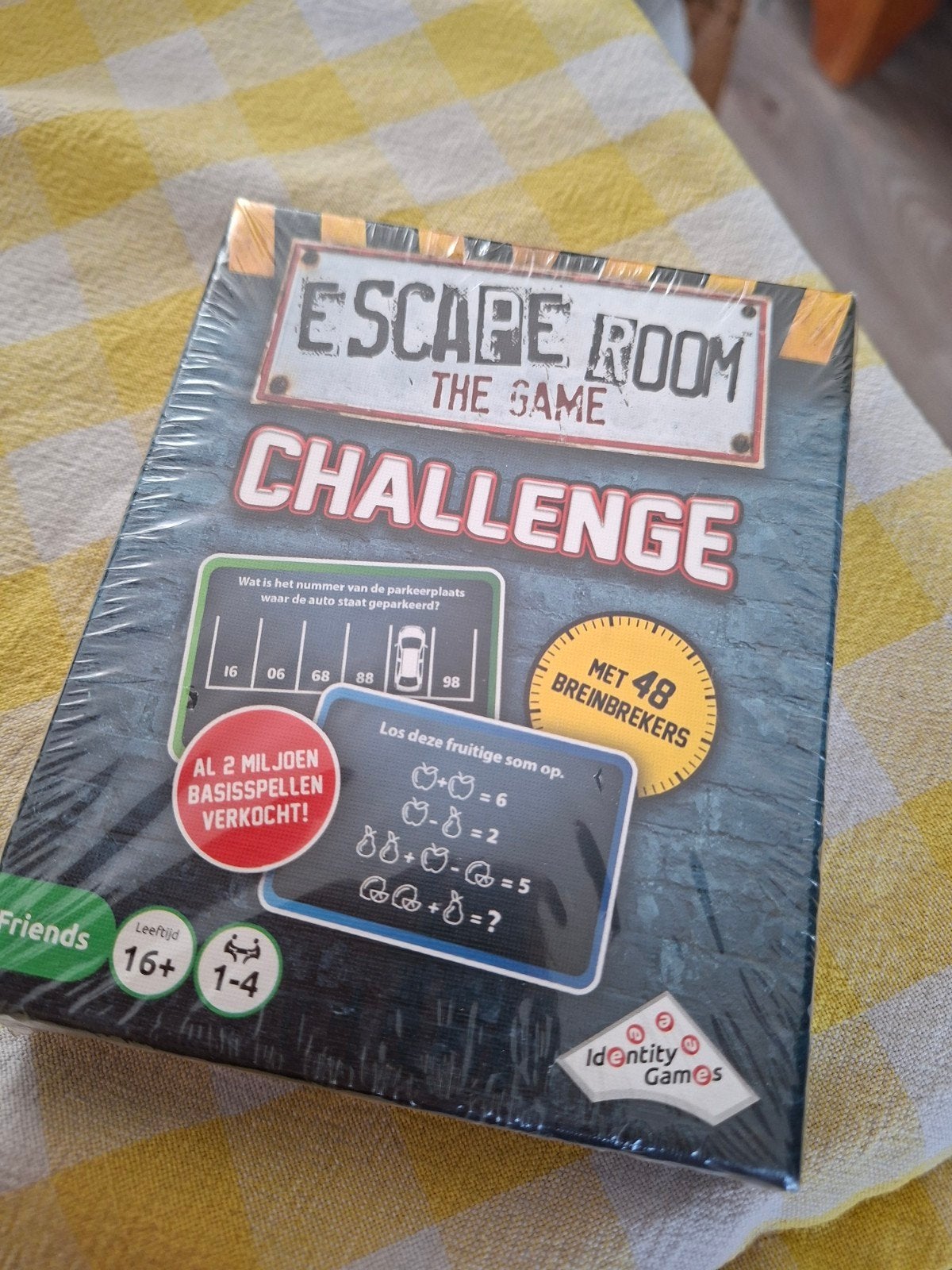 escape room the game, Hobby en Vrije tijd, Drie of vier spelers, Ophalen of Verzenden, Nieuw