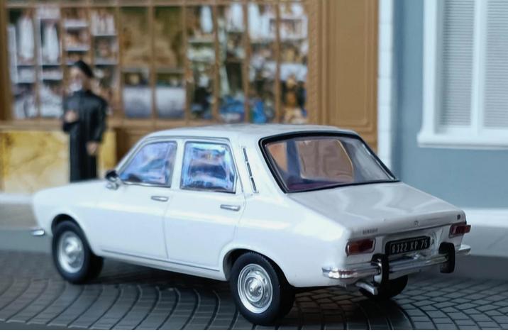 Renault R12 Kunsthandelaar diorama 1/43 serie Utilitaire, Hobby en Vrije tijd, Modelauto's | 1:43, Verzenden, Nieuw, Auto, Overige merken