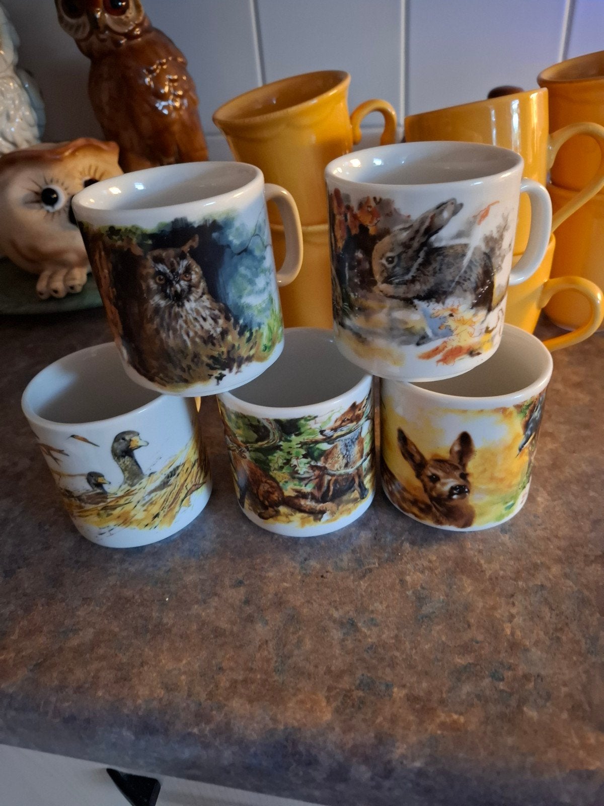 vintage rien poortvliet  mokken, Antiek en Kunst, Ophalen of Verzenden