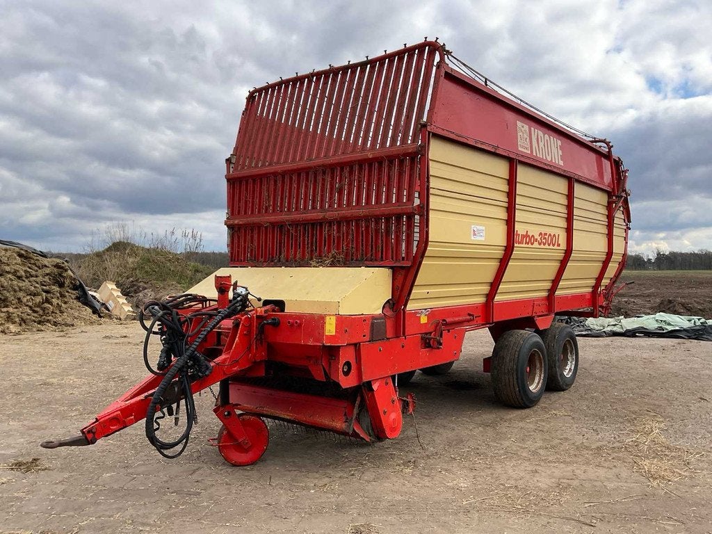 Krone Turbo 3500T Opraapwagen, Zakelijke goederen, Agrarisch | Werktuigen, Overige, Oogstmachine