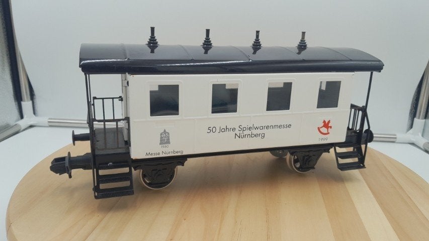 Märklin Maxi rijtuig 50 Jahre Spielwarenmesse Nürnberg, Märklin, Wisselstroom, Märklin, Märklin