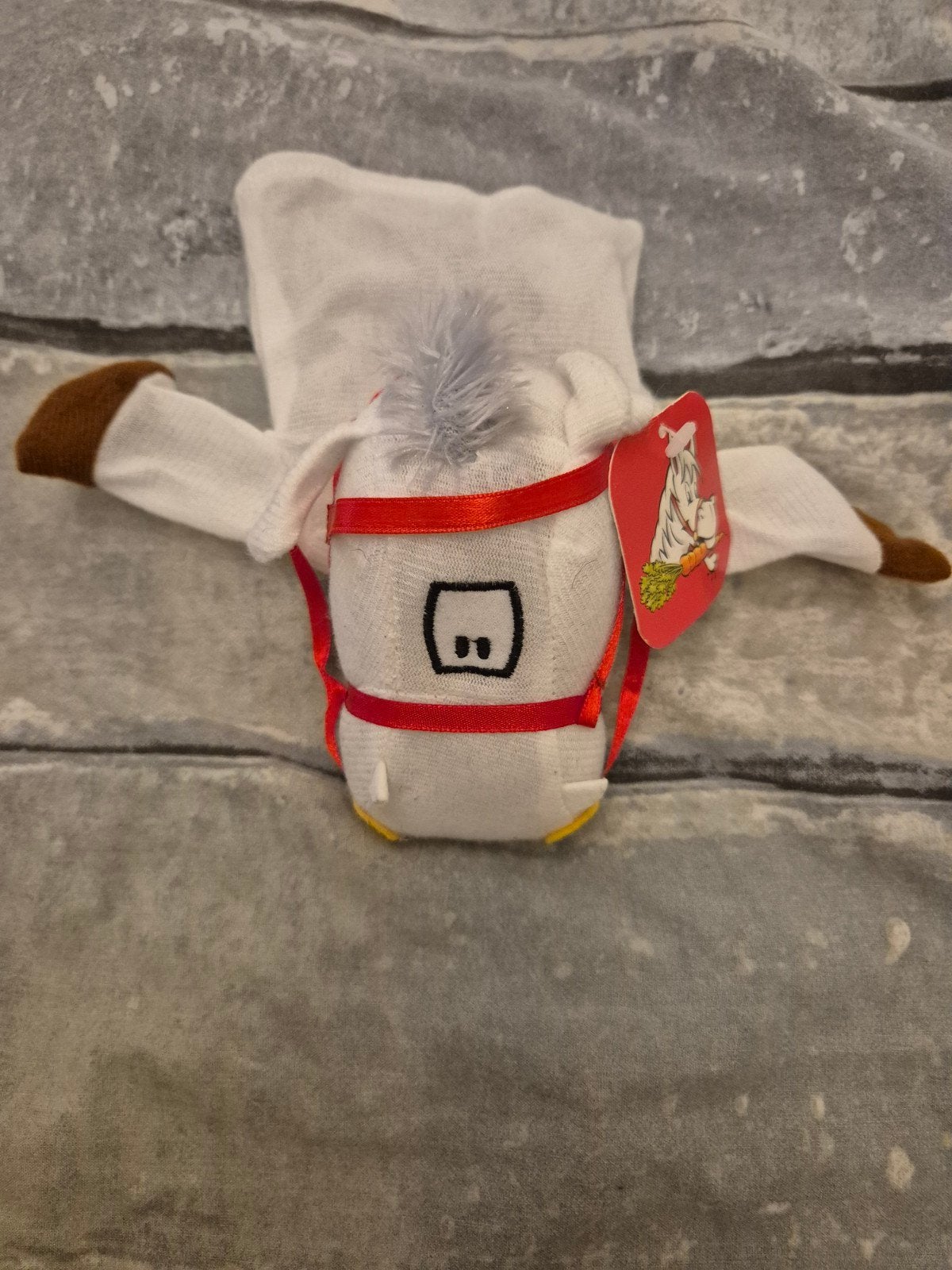Nieuw met kaartje: Handpop van het paard van Sinterklaas, Ophalen of Verzenden, Nieuw