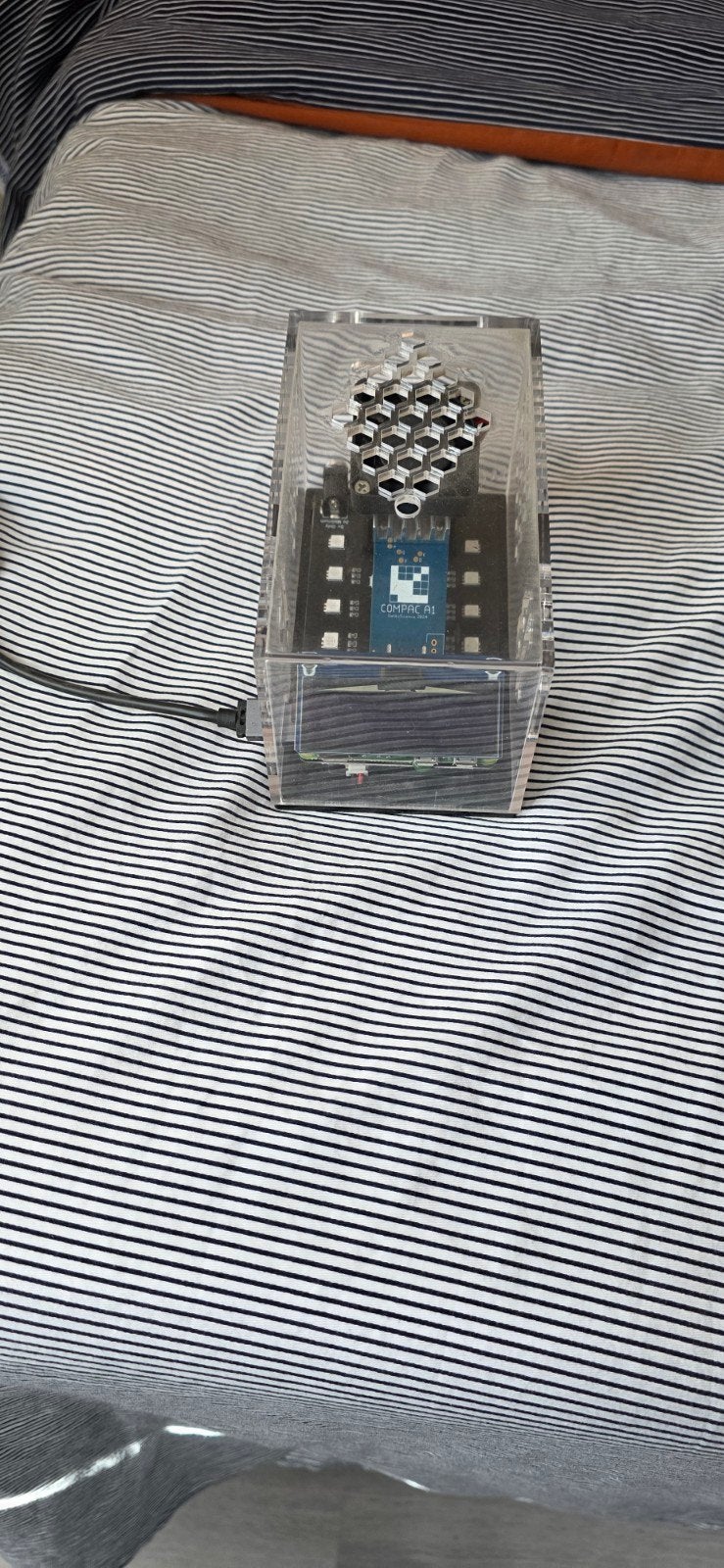 Bitcoin Merch MARS LANDER A1 Solo Bitcoin Miner – RGB, Ophalen of Verzenden, Zo goed als nieuw