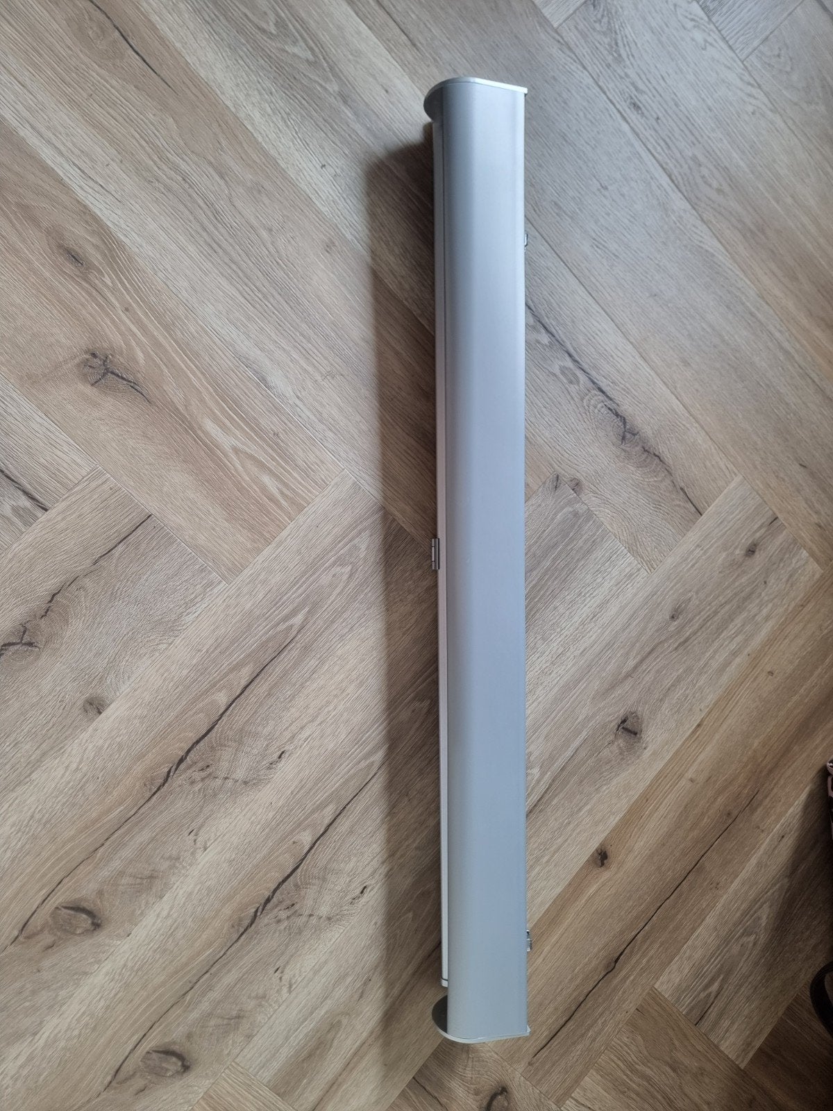 TRETUR Verduisterend rolgordijn, lichtgrijs, 80x195 cm, Ophalen, Gebruikt, 50 tot 100 cm, Grijs