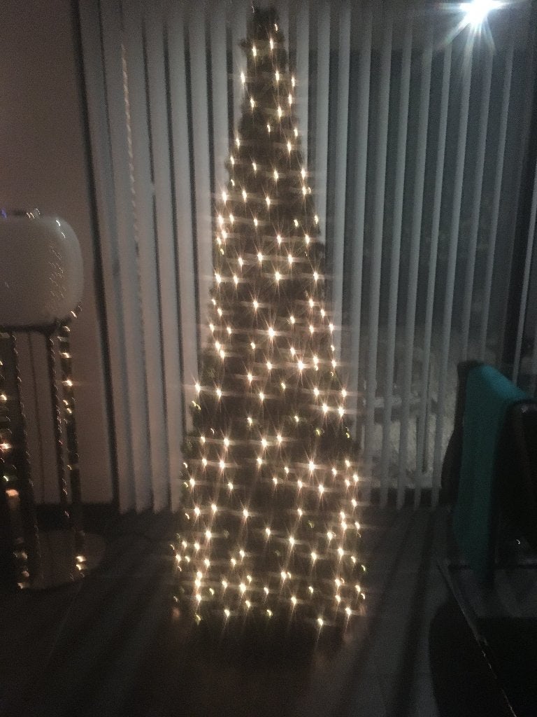 Buitenkans Kerstboom voor buiten & binnen, Diversen, Kerst, Ophalen, Zo goed als nieuw