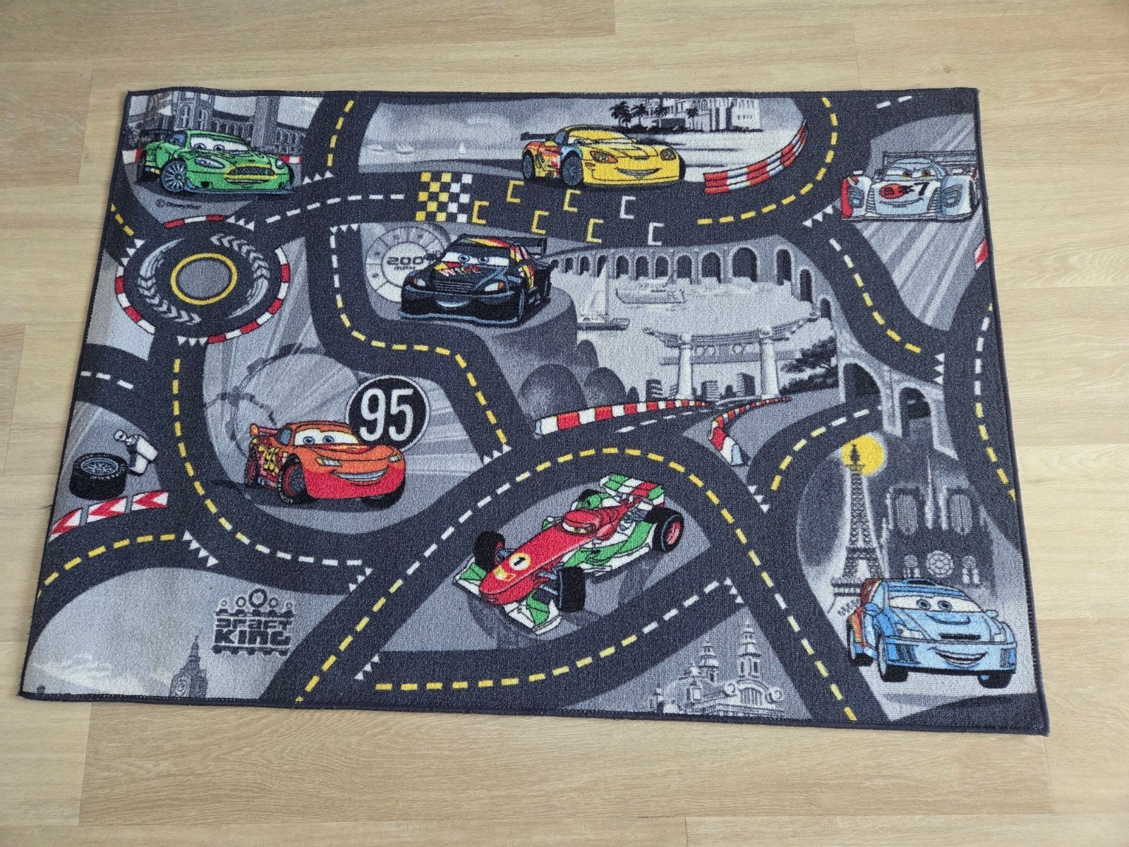 Disney Cars Speelkleed - 132x92cm, Ophalen, Gebruikt