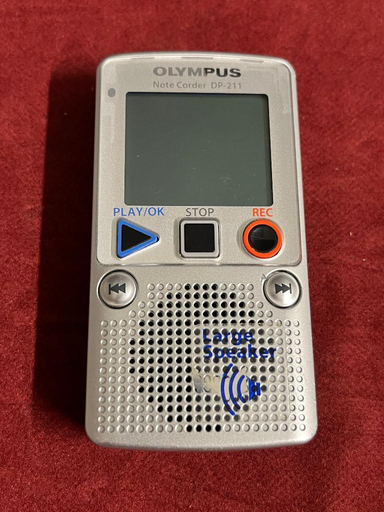 DEFECTE !! Olympus Note corder , memo , dicteer recorder, Ophalen of Verzenden, Overige typen