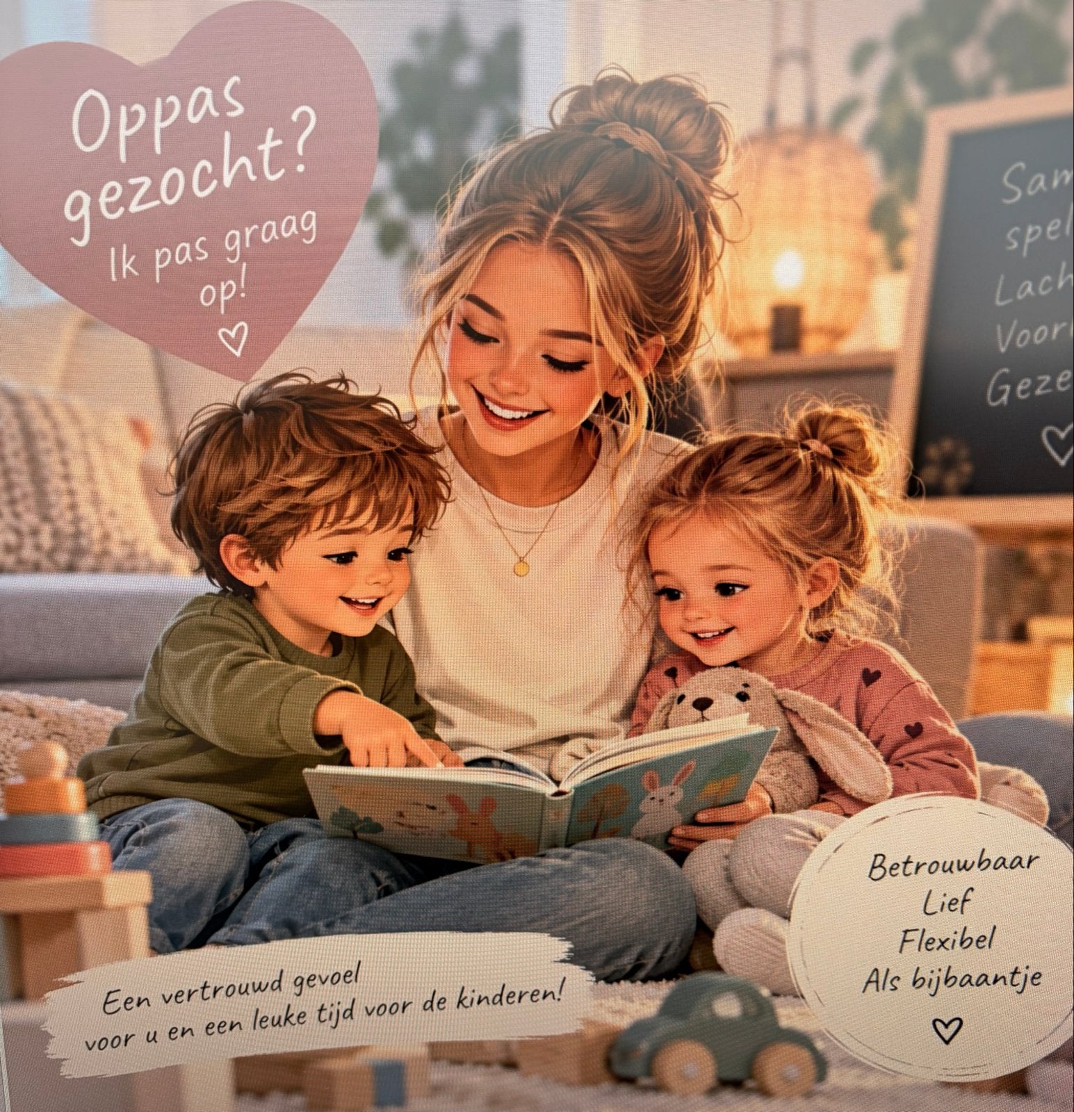 Oppas aangeboden, Vacatures