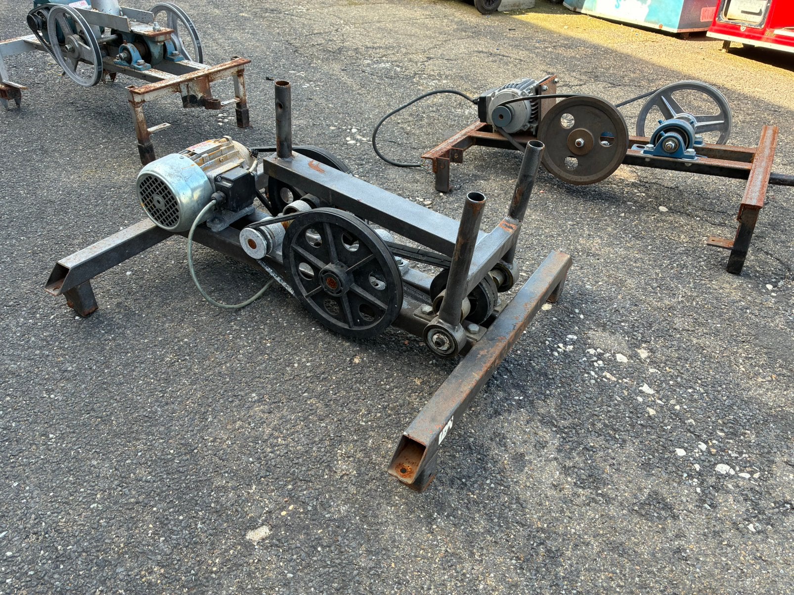Onderstel kiddyrides (ook voor carnaval), Ophalen, Gebruikt