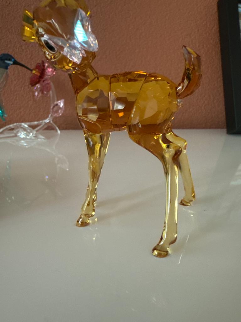 Bambi swarovski, Verzamelen, Swarovski, Ophalen of Verzenden, Zo goed als nieuw, Figuurtje