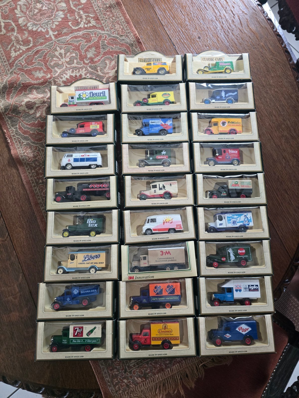 26 stuks Classic Cars verzameling - Vintage Modelauto's, Verzamelen, Ophalen, Nieuw, Auto's
