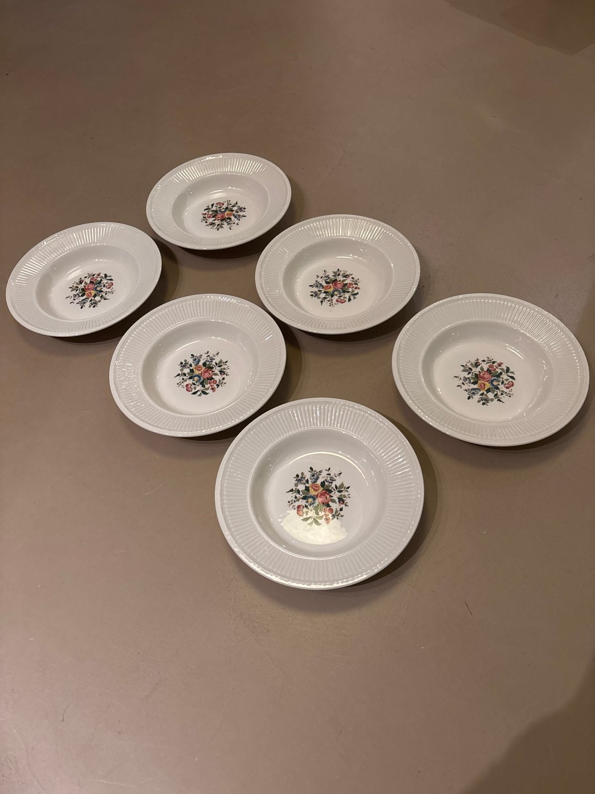 Wedgewood "Conway" borden Set van 6 diep en 6 ondiep borden, Ophalen