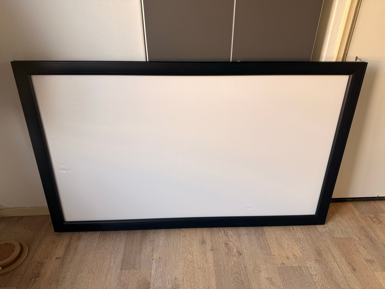 Aluminium projectiescherm 150x85 cm, Ophalen, Gebruikt