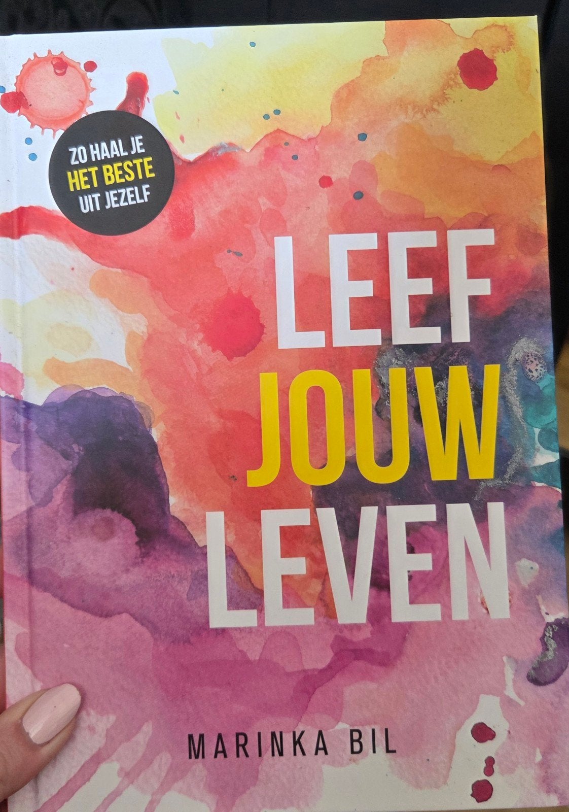 Leef Jouw Leven - Marinka Bil, Ophalen of Verzenden, Zo goed als nieuw, Marinka Bil