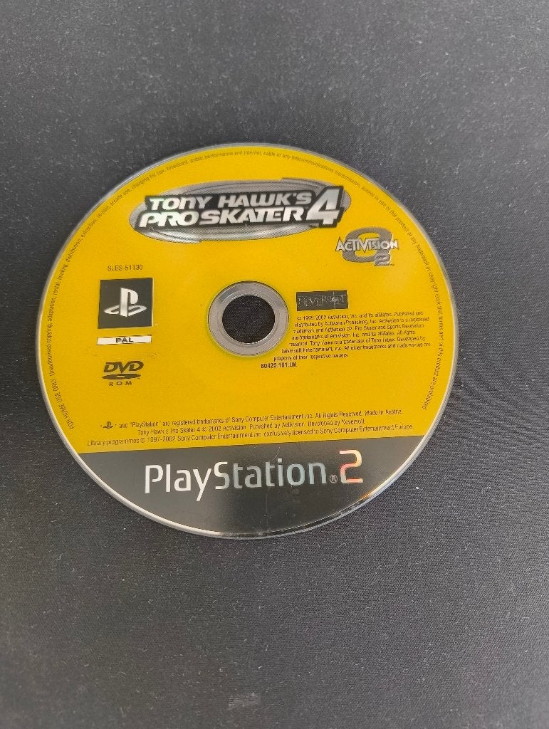 Tony Hawk's Pro Skater 4 - PlayStation 2 disc-only, Gebruikt, 1 speler, Eén computer, Ophalen of Verzenden