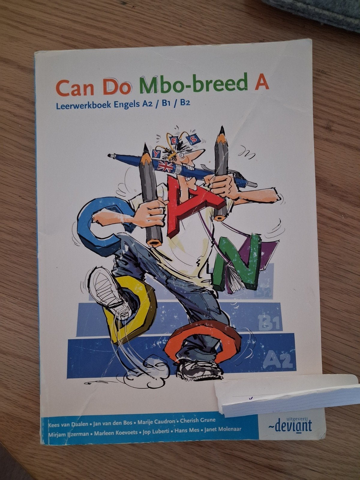 Can Do Mbo-breed A Leerwerkboek Engels A2/B1/B2, Boeken, Ophalen, Gelezen, MBO, Kees van Daalen, Jan van den Bos, Marije Caudron, Cherish Grune