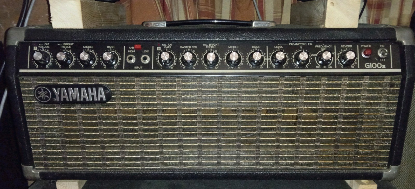 Yamaha G100II Head, Muziek en Instrumenten, Versterkers | Bas en Gitaar, Ophalen, Gebruikt, Gitaar, 100 watt of meer