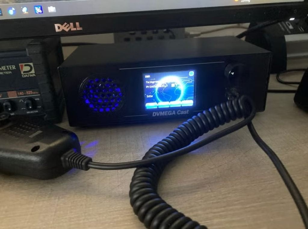 DVMEGA Cast – Complete set voor digitale hamradio, Telecommunicatie, Zenders en Ontvangers, Ophalen of Verzenden, Zo goed als nieuw