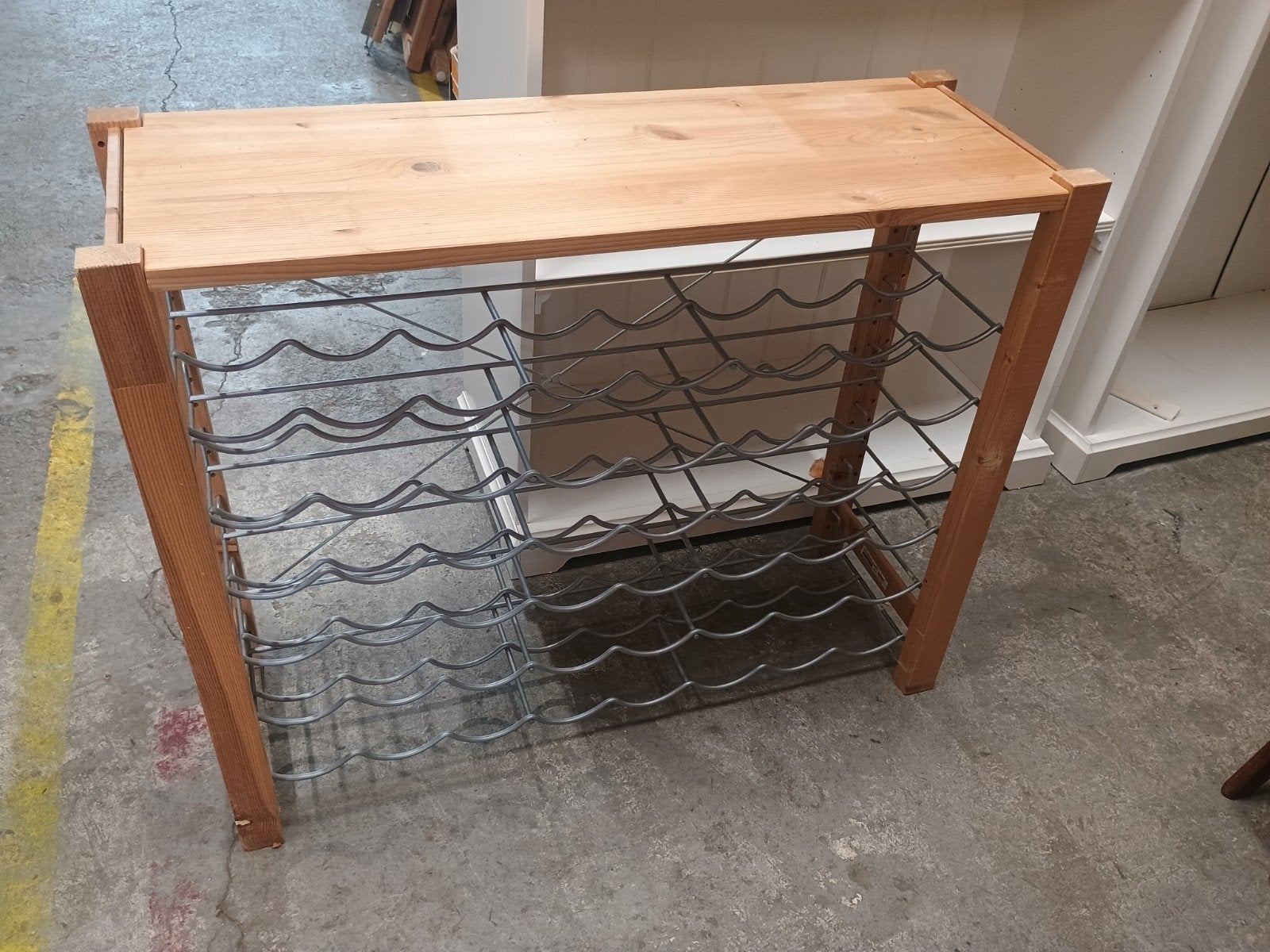 Wijnrek 89x30x73cm hoog, Ophalen, Gebruikt, ., .
