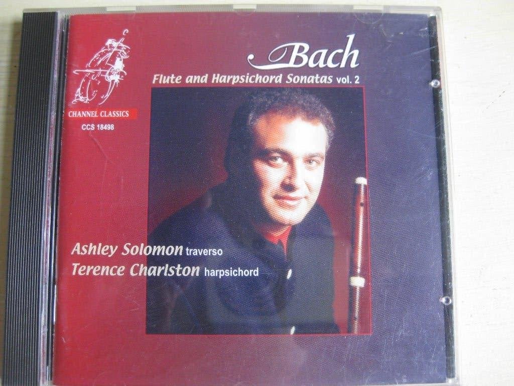 Bach: Flute Sonatas Vol.2: Solomon, Charlston, Ophalen of Verzenden, Barok, Gebruikt, Kamermuziek