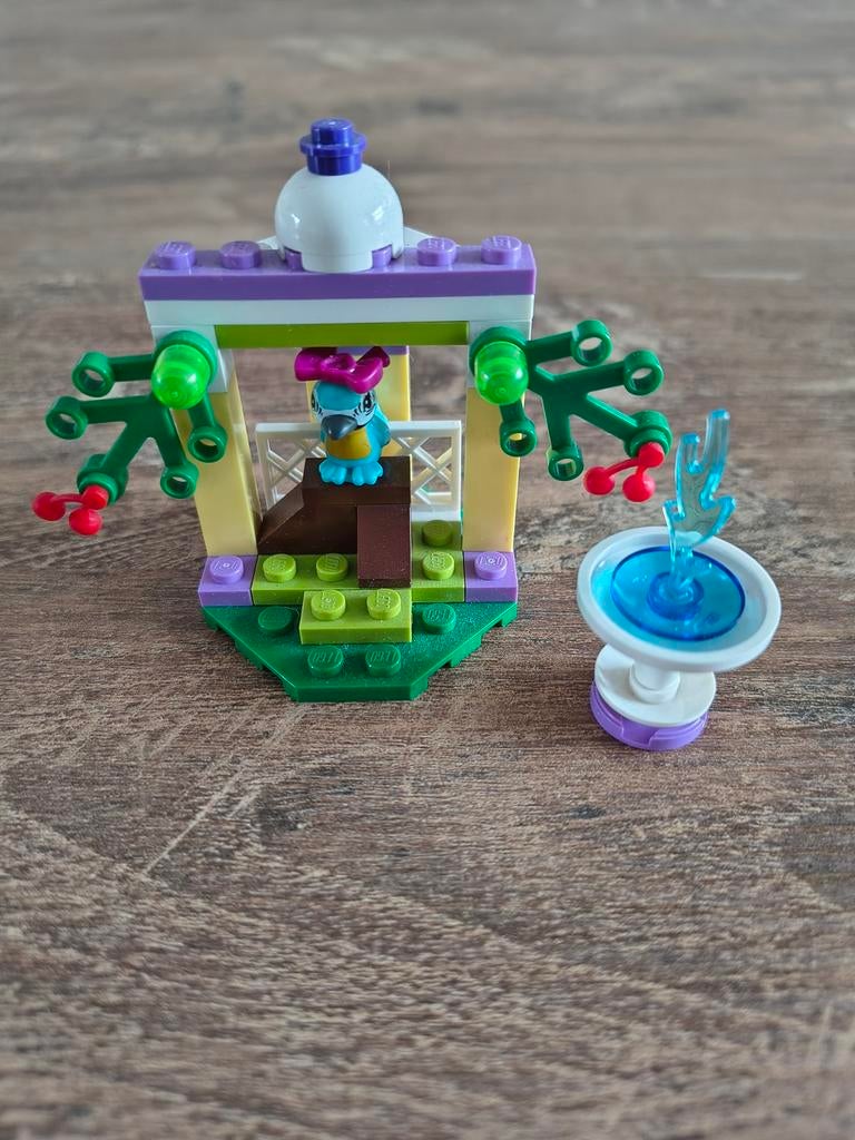 Lego Friends de fontein van papegaai 41044, Ophalen of Verzenden, Zo goed als nieuw, Complete set, Lego