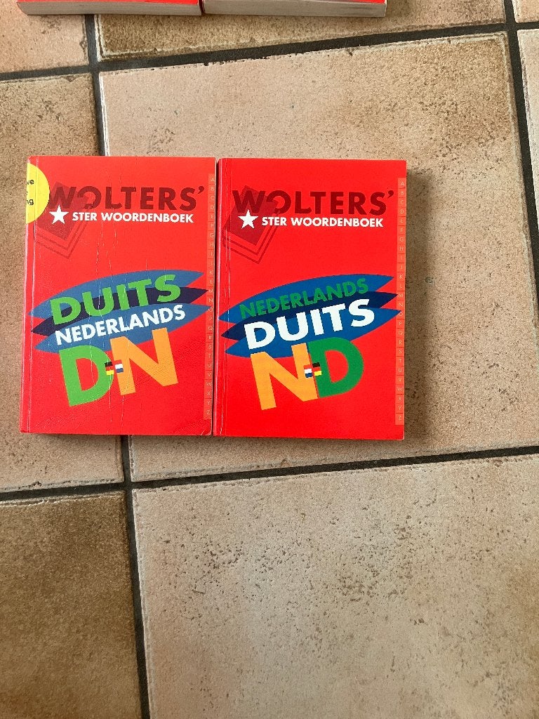 Wolters Ster: Duits-Nederlands & Nederlands-Duits, Non-fictie, Ophalen of Verzenden, Zo goed als nieuw, Wolters