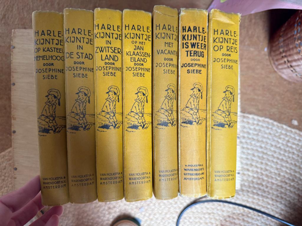 Harlekijntje-serie – Josephine Siebe – complete oude reeks, Boeken, Gelezen, Fictie algemeen, Ophalen of Verzenden, Josephine Siebe
